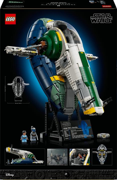 Actual product image LEGO 75409 Jango Fetts Sternenschiff der Firespray-Klasse (75409, LEGO Star Wars)