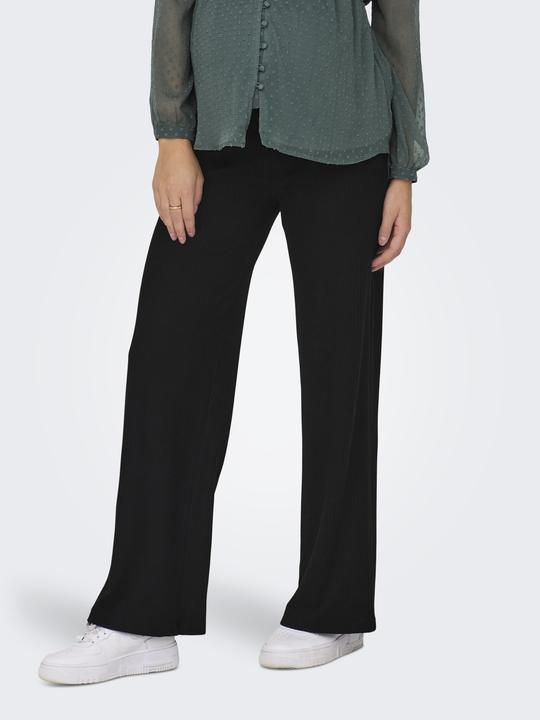 Image du produit Only Maternity Coupe normale Pantalon taille haute Maternity Pantalon coupe large (XS)