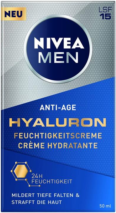 Image du produit NIVEA Hyaluron anti-âge (50 ml, Crème 24h, SPF 15)