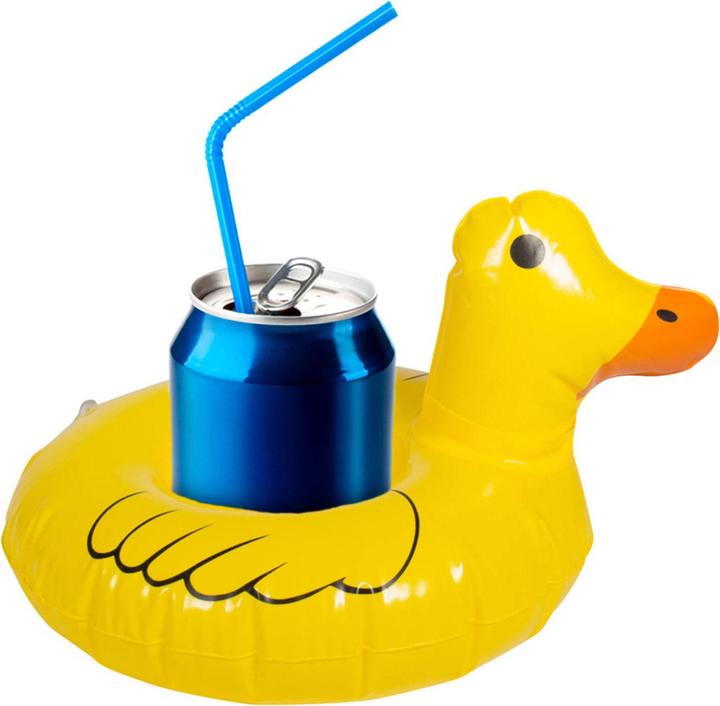 Produktbild Folat Aufblasbarer Ente Getränkehalter