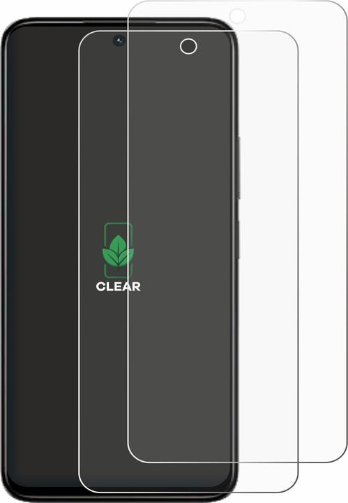 Produktbild ScreenLeaf Schutzfolie nachhaltiger Displayschutz Display Schutz Folie Klar Transparent (2 Stück, Xiaomi Redmi 13)