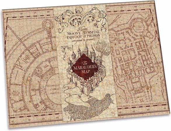 Immagine prodotto ABYstyle Harry Potter: The Marauder's Map (1000 pezzi) (1000 pezzi)