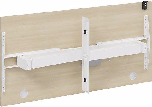 Image du produit FM Büromöbel Bureau BOTTOM-UP argent (1600 x 800 x 620 mm)
