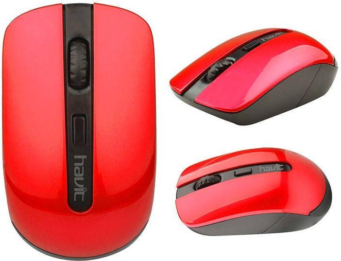 Immagine prodotto Havit Mouse wireless universale MS989GT (nero e rosso) (Senza fili)