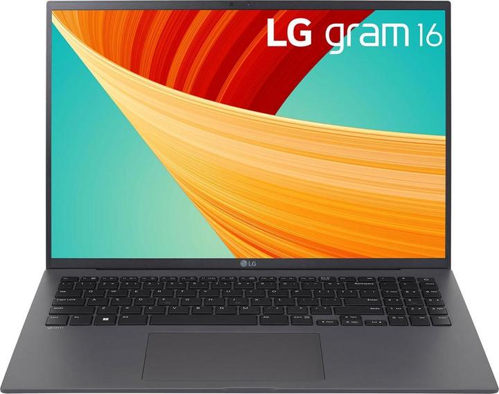 Actual product image LG gram 16 (16", Intel Core i7-1360P, 32 GB, 2000 GB, DE)