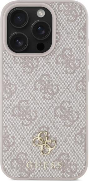 Productafbeelding Guess Hoesje 4G Small Classic MagSafe voor iPhone 16 Pro Max - róź¼owe (Apple iPhone 16 Pro Max)
