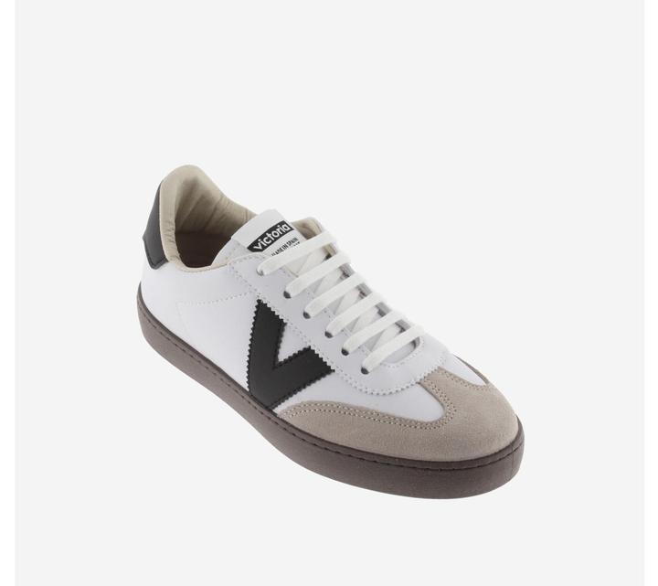 Actual product image Victoria trainers berlin ciclista efecto piel & piezas serraje & logo glitter (39)