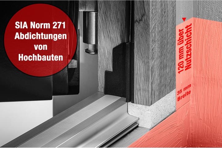 Produktbild Hebgo Verschlussprofil zu Thermoschwelle 173