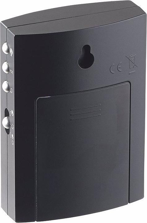 Actual product image CasaControl Radio receiver for bell FTK-120, light & sound, up to 100 m, black (Funk)