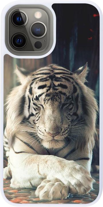 Actual product image PhoneLook Cover silicone white Zen Tiger (Apple iPhone 12 Pro Max)
