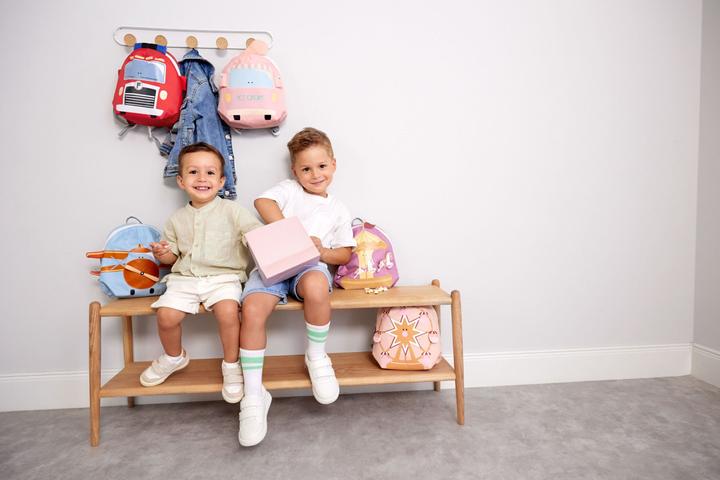 Actual product image Lassig Kindergartenrucksack Tiny Flugzeug