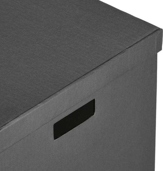 Productafbeelding Zeller Present Opbergdoos 25x35x20 sw (25 x 25 x 20 cm)