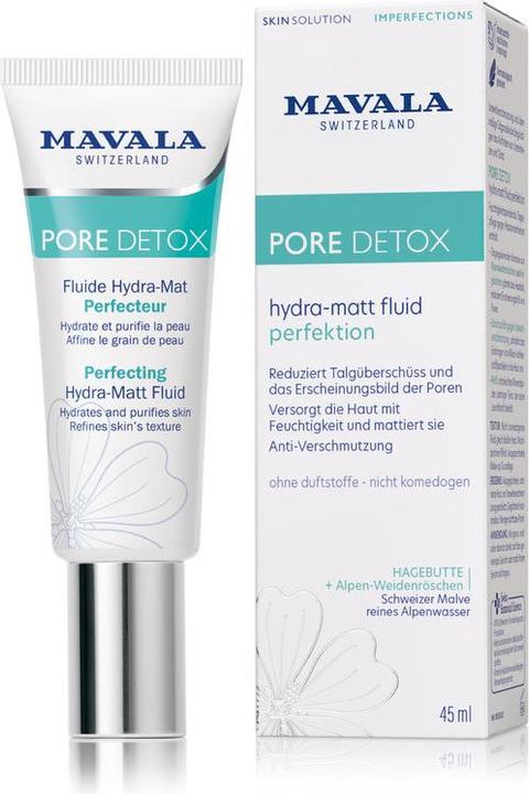 Mavala Pore Detox (45 ml, Gesichtsfluid, Bis SPF 10)