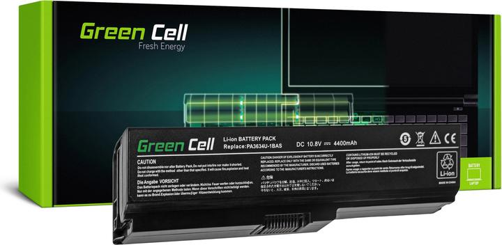 Actual product image GreenCell Battery for Toshiba Satellite A660 A665 L650 L650D L655 L670 L670D PA3634U-1BRS (6 Cells, 4400 mAh)