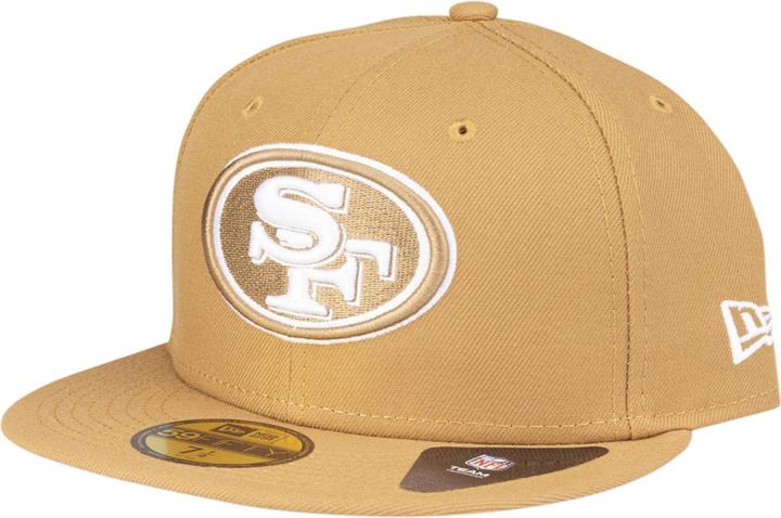 Produktbild New Era 59Fifty Fitted Cap San Francisco 49ers wheat - 8 (8)