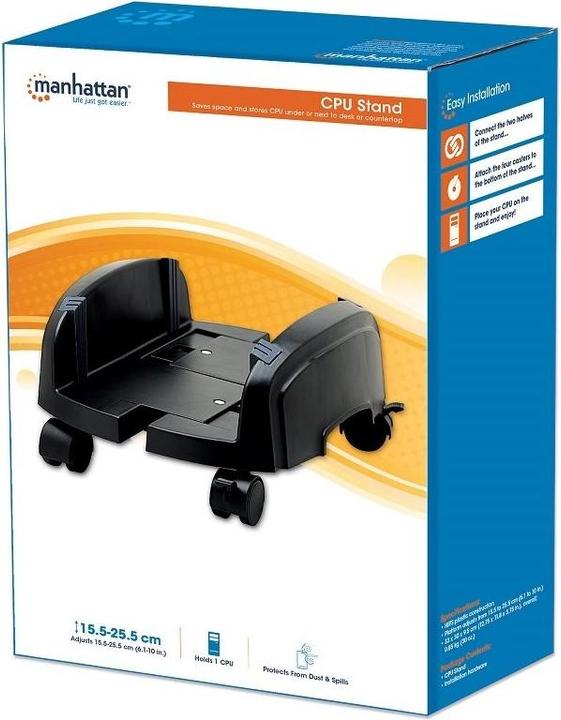 Actual product image Ic Intracom Manhattan Plastic CPU Stand - tower stand for system case