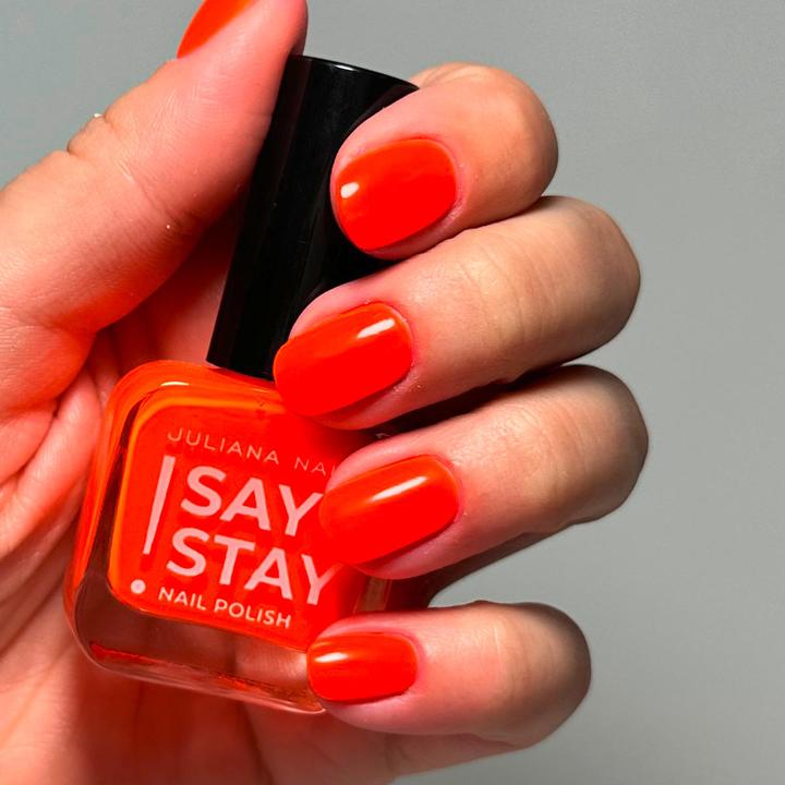 Image du produit Juliana Nails Say Stay! Nail Polish Neon Social Shine (Neon Social Shine, Vernis couleur)