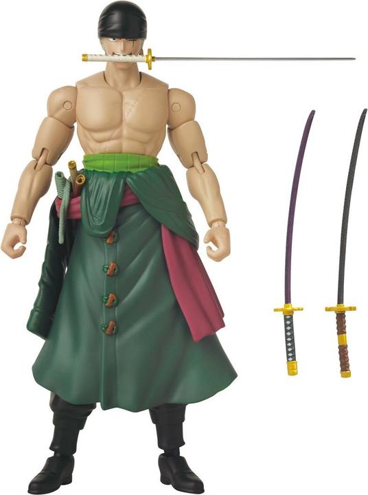 Actual product image Bandai Anime Heroes One Piece - Roronoa Zoro Three Sword S