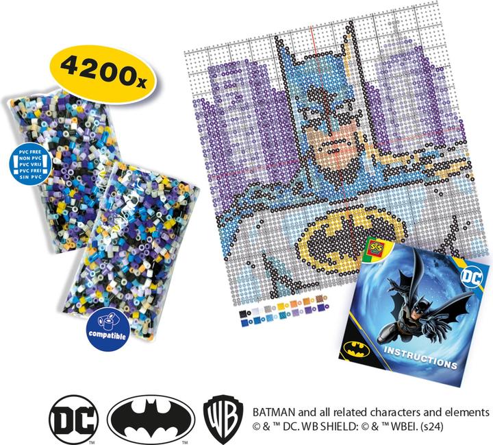 Image du produit Ses DC Batman - Batman Bügelperlen Farbmischung