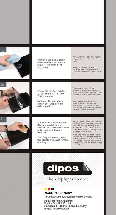 Image du produit Dipos Privacy Film de Protection d’écran 4-Way (1 pièce(s), Vivo Y21)