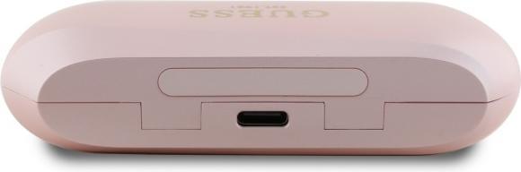 Produktbild Guess Kabellose Kopfhörer Elongated Metallic ENC TWS Bluetooth Headset - Rosa (ANC, 26 h, Kabellos)