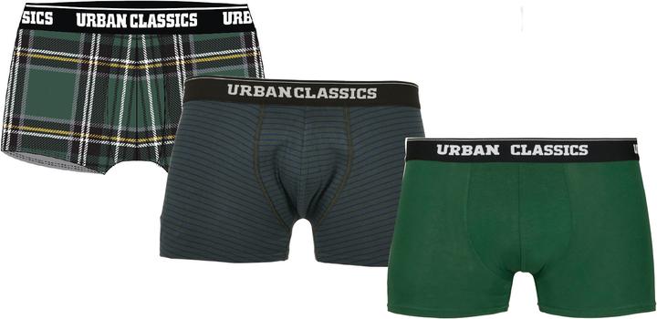 Produktbild Urban Classics Boxer Shorts 3-Pack (S, 3er Pack)