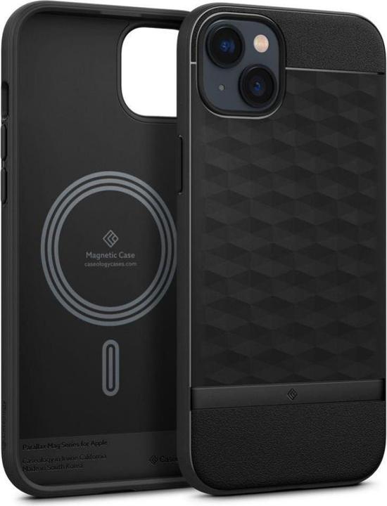 Actual product image Caseology Parallax Magsafe Case for Apple iPhone 14 Plus - matt black (Apple iPhone 14 Plus)