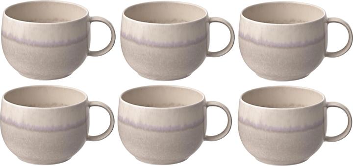 Villeroy & Boch Kaffeetasse Perlemor Sand (190 ml, 6 x)