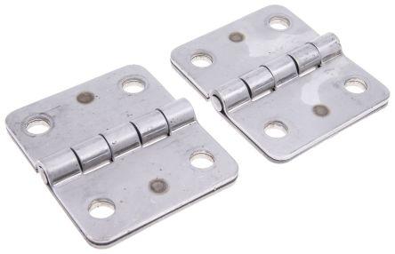 Image du produit Rs Pro Charnière inox robuste, 90x75x6mm