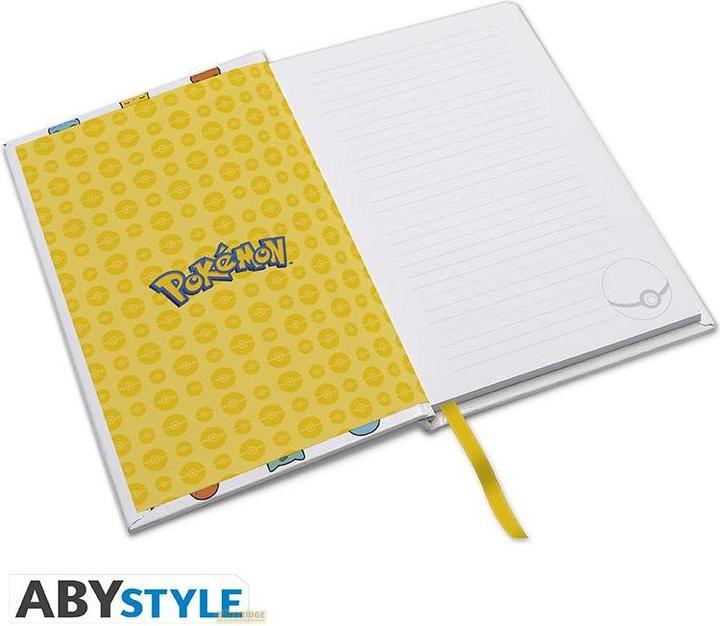 Produktbild ABYstyle Pokemon - Starters (A5, Blanko, Harter Einband)