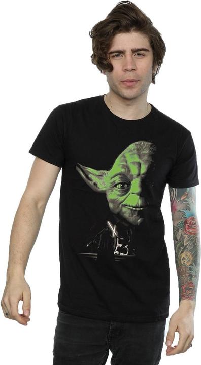 Immagine prodotto Star Wars Yoda Green Face Maglietta Uomo (S)