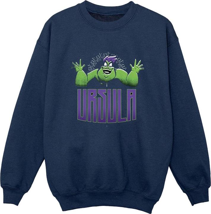 Actual product image Disney Girls Villains Ursula Green Sweatshirt (104)
