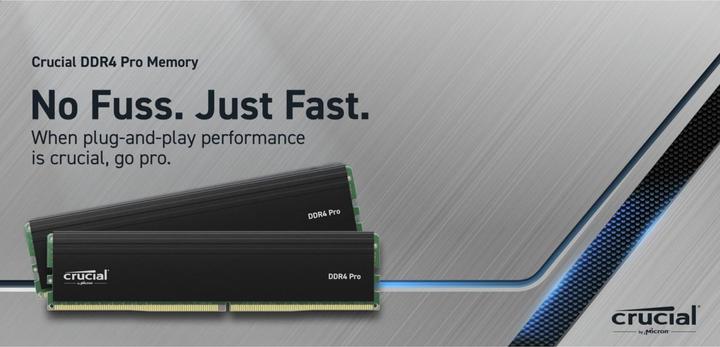 Produktbild Crucial Pro (2 x 16GB, 3200 MHz, DDR4-RAM, DIMM)