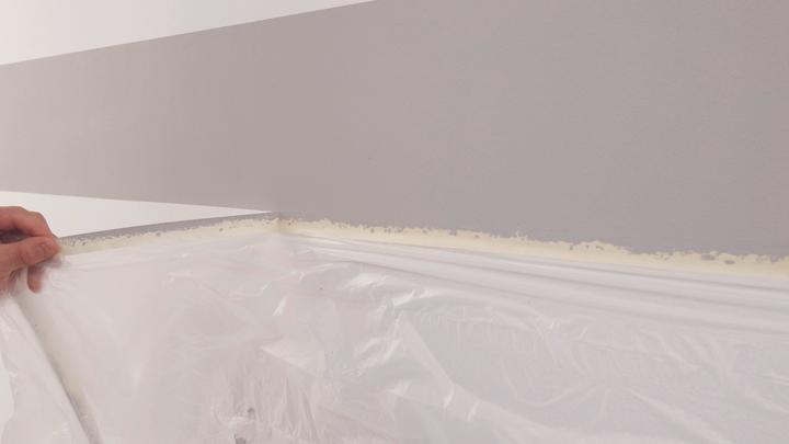 Actual product image tesa Painter's tape PROFESSIONAL, painter's tape incl. masking film (33 m, 1400 mm)