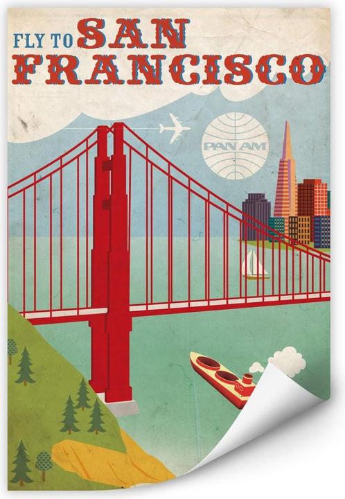 Image du produit Vol pour San Francisco (20 x 30 cm)