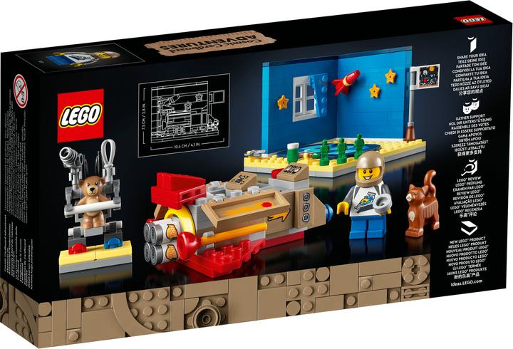 Actual product image LEGO Ideas adventures in astronaut nursery (40533, LEGO Ideas)