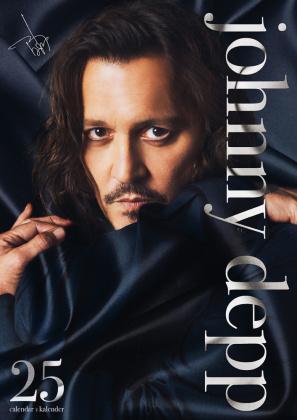 Actual product image Johnny Depp 2025 Official Calendar (30 x 42 cm, Hardcover, German)