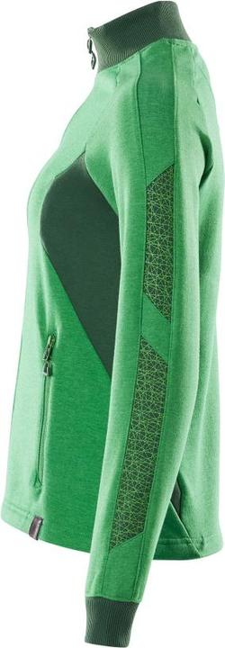 Actual product image Mascot Zip ladies' sweatshirt Accelerate grass green/green size 2XL (XXL)