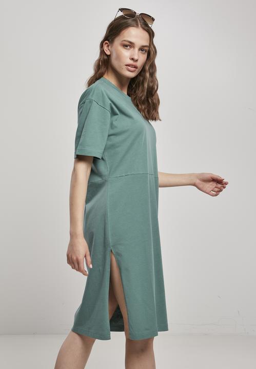 Produktbild Urban Classics Ladies Organic Oversized Slit Tee Dress (3XL)