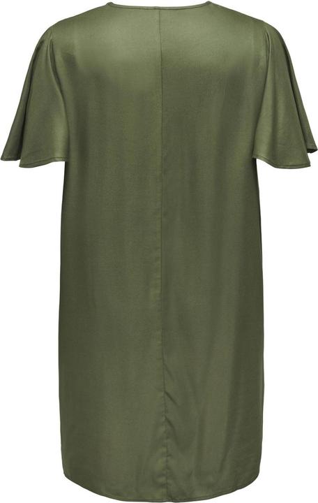 Produktbild Only Curvy V-Ausschnitt Kleid mit kurzen Ärmeln (44)