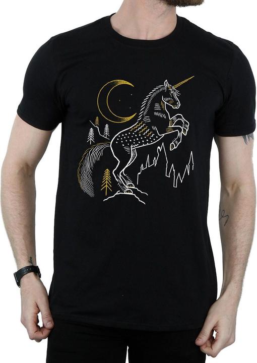 Image du produit - T-shirt UNICORN LINE ART - Homme (M)