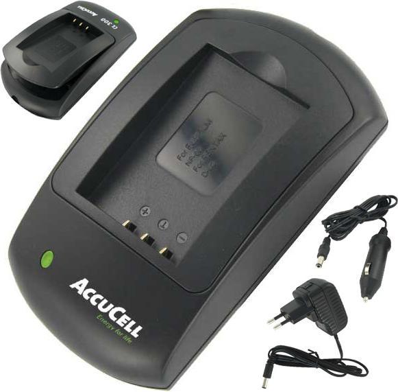 Produktbild AccuCell Schnell-Ladegerät passend für Kodak KLIC-7001 Li-Ion Akku (Ladegerät)