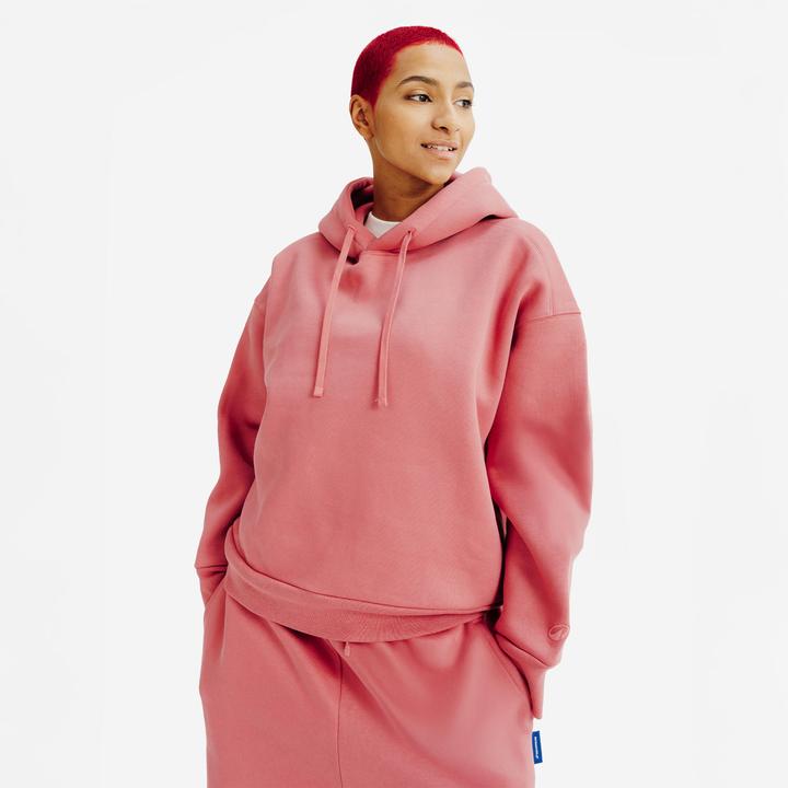 Actual product image Decathlon Women's hoodie, Elementals, pink (XS)