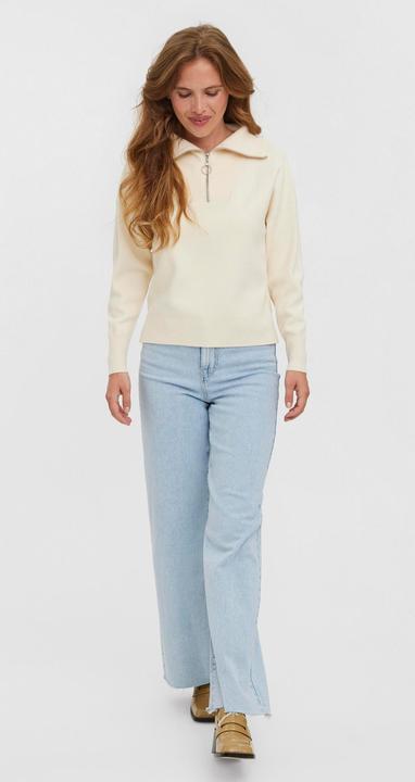 Actual product image Vero Moda High Neck Zipper Blouse (XL)