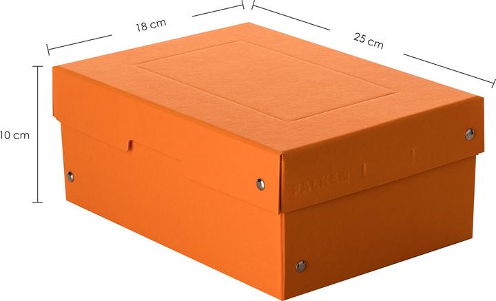 Productafbeelding Falken PURE Box Pastel A5 100 mm vulhoogte oranje (A5)