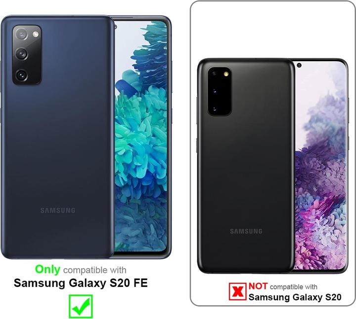 Produktbild Cadorabo Vollbild Displayschutzglas (1 Stück, Samsung Galaxy S20 FE)