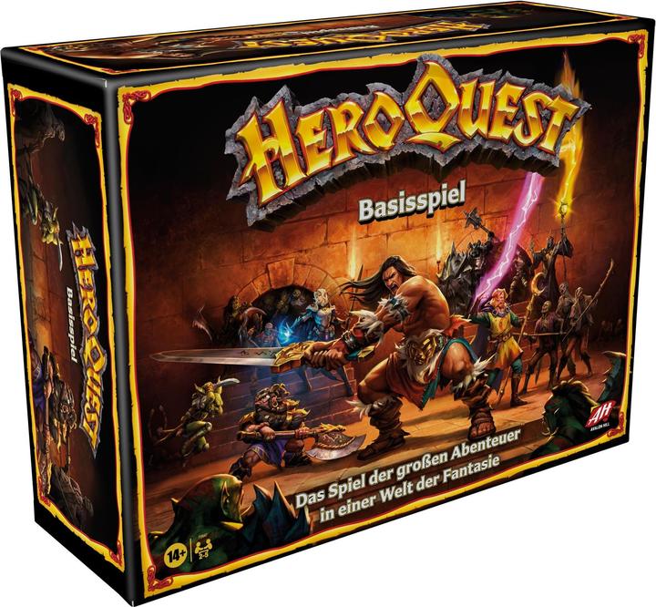 Actual product image Hasbro Gaming HASD0048 - HeroQuest - Brettspiel, für 2-5 Spieler, ab 14 Jahren (DE-Ausgabe) (German)