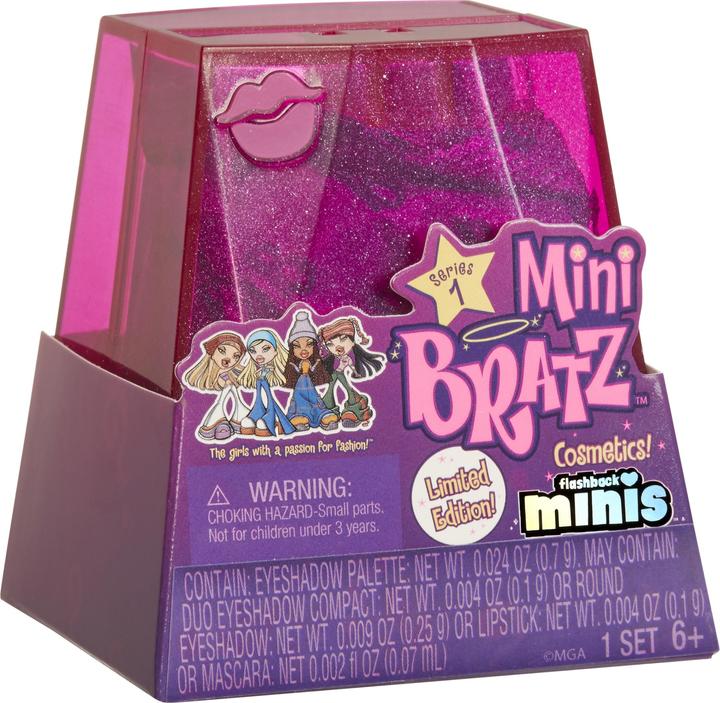 Produktbild MGA 039's Miniverse - Bratz Mini Cosmetics in PDQ Doll make-up & hair styling set