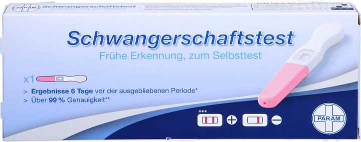 Produktbild Schwangerschaftsfruehtest, 1 St TES (1 x)