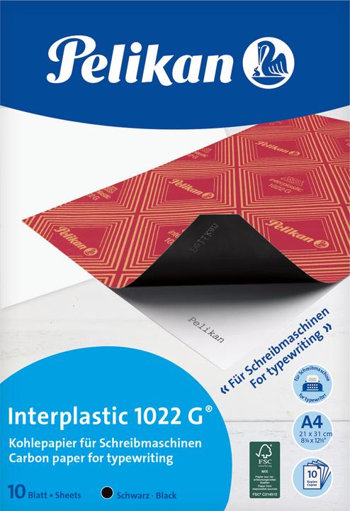 Actual product image Pelikan Carbon paper 1022G
